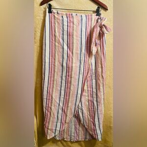 Free People~wrap skirt size 4 length 31”